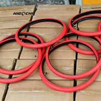 Pneu tubeless HIGOCHI pour moto, type spécial anti-crevaison basse pression, 18-21 pouces, rouge, Enduro Race tout-terrain