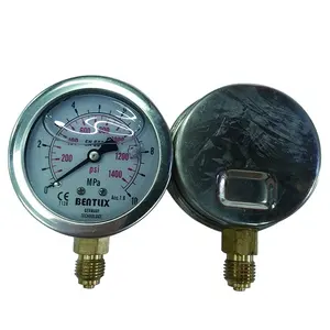 Graafmachine Hydraulische Manometer 0-60 Mpa 0-5800 Psi
