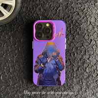 Coque de Téléphone PC Design Élégant pour iPhone 7 8 Plus Xs Xr 11 12 13 Mini 14 15 16 Pro Max, Accessoire Mobile Vrunk