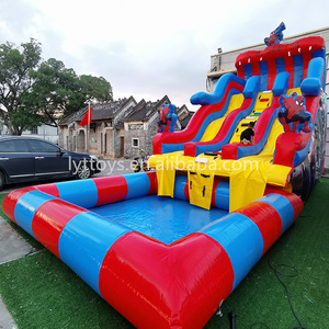 <span class=keywords><strong>New</strong></span> Arrival sản xuất giáng sinh hồ bơi nước cho trẻ em trượt nước <span class=keywords><strong>Inflatable</strong></span> và lâu đài bouncy - Product Image 4