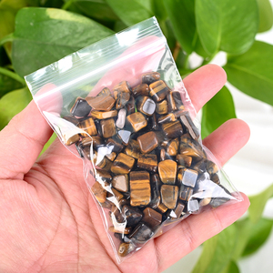 Vente en gros de pierres de guérison en cristal naturel écologiques de haute qualité, graviers ronds multicolores en sac - Product Image 3