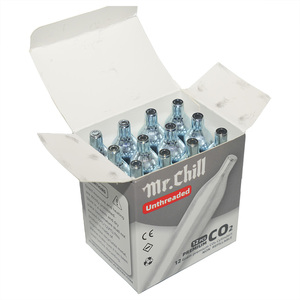 Gamoco2 Cartridge 12gco2 33 gm45 gram CO2 thép tùy chỉnh CO2 Xi lanh khí ngoài trời thể thao trò chơi sạc cho Rifle <span class=keywords><strong>Cal</strong></span> 22lr M1 - Product Image 1