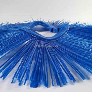 Escobas azules enrevesadas Poly <span class=keywords><strong>Snow</strong></span> Sweeper Brush para camión - Product Image 4