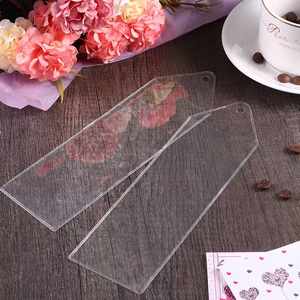 Protège-marque-page transparent en PVC 14,5x4,2 cm, personnalisable, pour étudiants, enseignants, marque-pages de lecture - Product Image 6