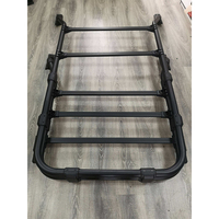 Porte-bagages de toit en alliage d'aluminium Xinliyuan 4x4 pour Toyota FJ Cruiser style TRD, panier de transport tout-terrain - Noir, capacité 100 kg, neuf ou d'occasion
