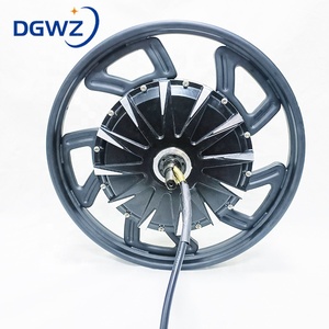 100 km/h! Alta potencia 60V-96V <span class=keywords><strong>Motor</strong></span> de cubo sin escobillas 5000W Kit de conversión de bicicleta eléctrica con rueda de 20 pulgadas - Product Image 2