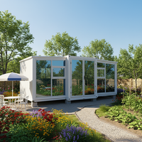 Petite maison modulaire extensible de bonne qualité et bon marché Maison en conteneur extensible multifonctionnelle