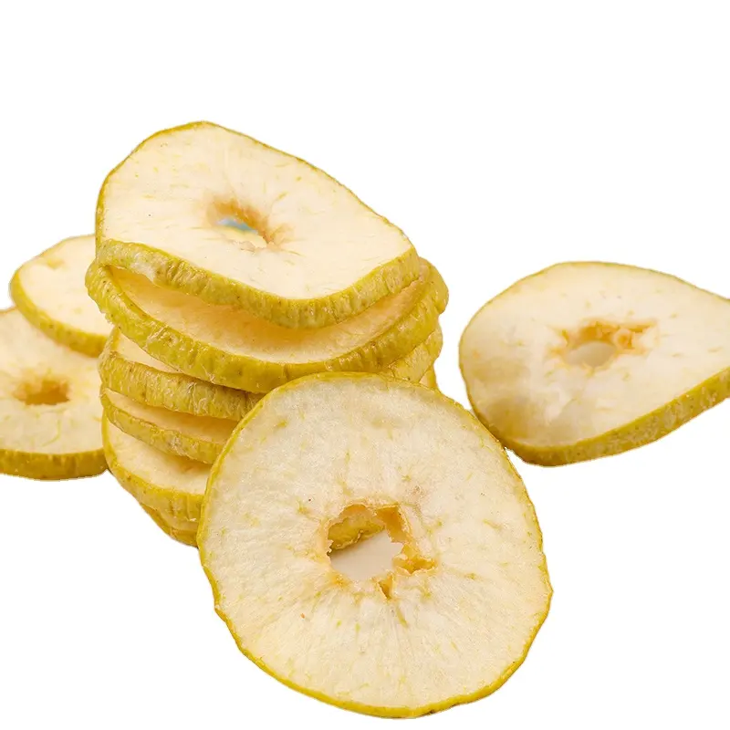 Shandong supplier best healthy VF apple slice hot fruit chips in China dried apple snacks Manufacturers Vacuum Frying fruit