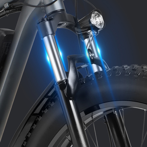 Bicicleta de Montaña con Llantas Gruesas de 1000W 145H 48V 45km/h, Cuadro de Aluminio, Batería de Litio de 15AH, 21 Velocidades, E26, Bicicleta Eléctrica - Product Image 6