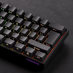 MonsGeek FUN60 Pro <span class=keywords><strong>ISO</strong></span> HE <span class=keywords><strong>Clavier</strong></span> Magnétique Filaire Claviers à Commutateur Magnétique de Haute Qualité - Product Image 3