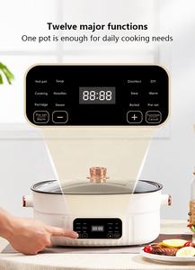 6L鍋炊飯器スープ炊飯器焦げ付き防止コーティングスマートタッチコントロール電気多機能炊飯器 - Product Image 6