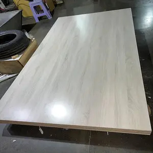 Waterproof MDF 18mm Thick Laminate MDF Board For Furniture Cabinet
