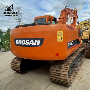 รถขุดดิน Doosan ไฮดรอลิกตีนตะขาบกลาง DH150lc-7 15ton มือสองสำหรับงานดินขนาดกลาง - Product Image 4