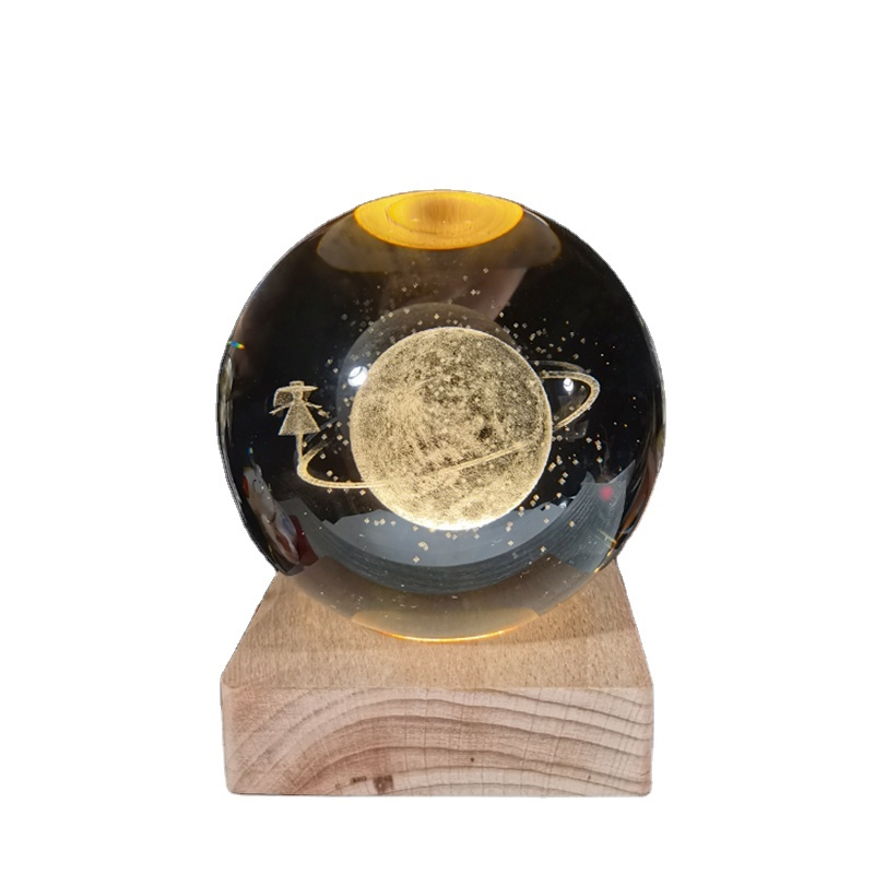 Crystal Craft Luminous Crystal Ball Ornament