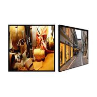 Pantalla LCD Cuadrada de 59.4 Pulgadas para Kiosco, Control Remoto CMS, Pantalla LCD de Publicidad para Montaje en Pared para Exhibición en Comercios Minoristas