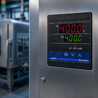 Contrôleur de température numérique direct usine, thermostat intelligent avec écran LED, modèle N-5000, résolution 0,1°C, alarme haute température