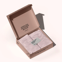 Caja de Logística con Diseño de Logotipo de Avión de Alta Gama Personalizada, Materiales Reciclados, Papel Corrugado Reciclable, Grabado UV, Laminación Mate