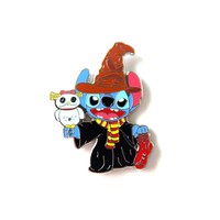Broche personnalisée Kawaii en émail souple, motif boule de laine, planète, crochet, tricot, étoile, anneau, bleu, plaqué noir, découpée, en métal