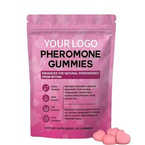 Gomitas de Feromonas OEM ODM, Suplemento Natural para el Equilibrio Hormonal con Corteza de Olmo Resbaladizo y Raíz de Maca - Product Image 1