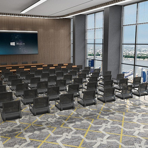 Tapis tressé en laine et nylon fabriqué à la machine Sundo China Limited, 80 % laine, 20 % nylon 66, antidérapant, antistatique, usage commercial pour bureaux - Product Image 3