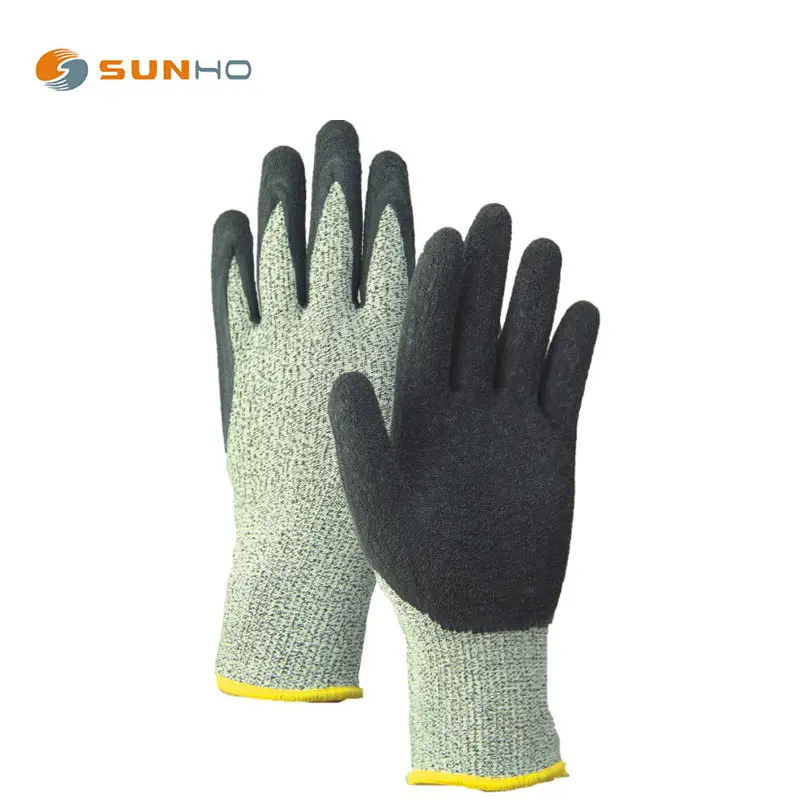 Mearens – gants de plongée en tpr, finition sablée, dromex, résistance aux coupures, à la main, revêtement pu, aliments, vente en gros