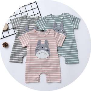 ชุดจั๊มสูทเด็กไซส์ใหญ่แบบมีสายคล้องไหล่ ดีไซน์กางเกงขายาว พร้อมขายส่ง ชุดรอมเปอร์เด็กฤดูร้อนประดับพู่ - Product Image 1