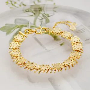 Stijlvolle Elegante En Verfijnde 24K Vergulde Dames Sieraden Verstelbare Armband