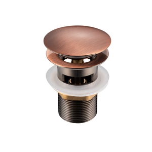 Joyhoo 8cm Clack-CLICK chất thải chậu rửa lưu vực tàu Vanity bồn rửa cống Stopper nắp lớn bồn rửa Pop Up lưu vực cống với tràn - Product Image 6