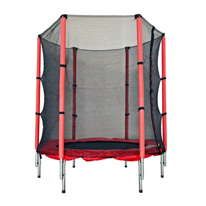 Tấm Bạt Lò Xo <span class=keywords><strong>Mini</strong></span> 55 Inch Cho Trẻ Em Tấm Bạt Lò Xo Giải Trí Nhỏ Trong Nhà Trẻ Tập Đi Kèm Khung Chắn An Toàn - Product Image 2