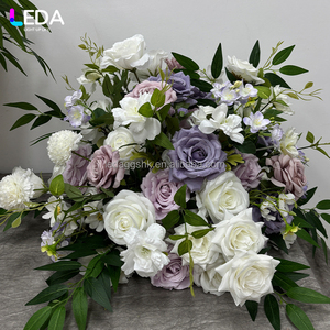 LEDA Birthday Party Event Handmade Real Artificial Rose <b>Light</b> Purple <b>Flower</b> Ball for Wedding - Product Image 4