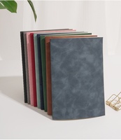 Libreta A5 de Cuero Sintético Personalizada con Diseño de Líneas de Coche, Regalo para Oficina, Uso Comercial, Encuadernación Inalámbrica Perfecta, 50 Hojas