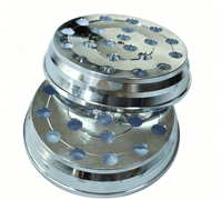 Réflecteur LED industriel 21-en-1 en alliage d'aluminium usiné de haute précision, plaqué sous vide, OEM ODM