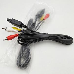 Câble audio-vidéo AV de 6 pieds/1,8 m <span class=keywords><strong>vers</strong></span> <span class=keywords><strong>RCA</strong></span> pour Nintendo pour GameCube pour NGC pour N64 pour SNES - Product Image 3