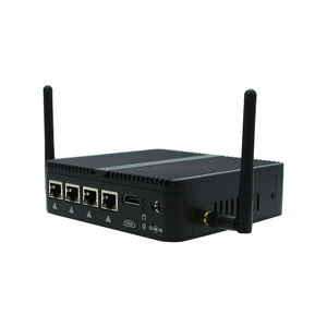 Mini PC rentable Intel N100 4 * RJ45 Intel 2.5G <span class=keywords><strong>Giga</strong></span> Lan 8USB HD + DP pour petit bureau Windows10/11/Linux OS nouveau bureau - Product Image 2
