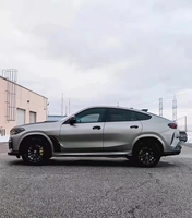 Pièce Automobile en Fibre de Carbone pour BMW X6 G06 : Kit Carrosserie Design LART E Amélioré, Incluant Lèvre Avant, Diffuseur Arrière, Jupes Latérales, Calandre, Becquet et Capot