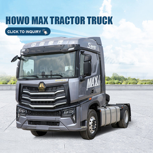 รถบรรทุกหัวลากดีเซล HOWO MAX 371 แรงม้า 6x4 3 เพลา 10 ล้อ ยูโร 2 พวงมาลัยซ้าย กล้องมองหลัง ราคาประหยัด - Product Image 4