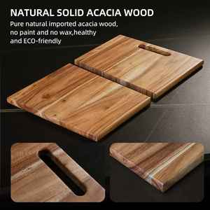 Diseño exclusivo, tablas de cortar de madera simples y atractivas para utensilios de cocina, uso en el hogar y la mesa de comedor - Product Image 6