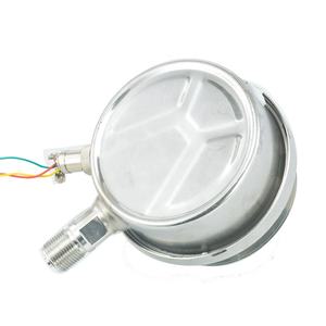 YNXC-100 yağ dolu elektrik temas basınç göstergesi şok dayanıklı ve alt bağlantı ile manyetik destekli - Product Image 4