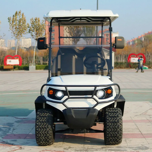 รถกอล์ฟไฟฟ้าสำหรับล่าสัตว์แบบใหม่ของจีน ยี่ห้อคลับคาร์ พร้อมแบตเตอรี่ลิเธียม มอเตอร์ 5 กิโลวัตต์ รับน้ำหนักได้ 300 กิโลกรัม 6 ที่นั่ง - Product Image 3