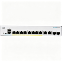 Unit Pengalih Jaringan Canggih Dengan Kontrol Bandwidth Granularitas Tinggi Dan Koneksi Handal CBS350-8FP-2G Managed Switch