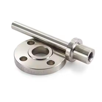 Termokopel Hot Rosemountt 214C 0065 RTD Dirakit Dengan Thermowell Batang 114C 0304/0305/0306 Thermowell Berflens -196~600 ° C