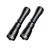 Linterna a Prueba de Explosiones ATEX, Giratoria 90 Grados, Enfoque Magnético, Luz Táctica Industrial para Exteriores y Aventuras