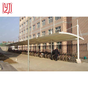 Nueva Estructura de Membrana Tensada de PVDF para Estacionamiento de Autos, Toldo Tensado para Estacionamiento - Product Image 2