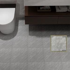 Azulejos para Piso de 300x300, Acabado Mate Económico, Estilo Rústico, Aspecto de Piedra Natural, Porcelana Blanca, Cerámica Resistente al Calor, Azulejo para Casa - Product Image 5