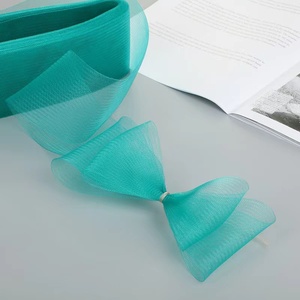 Suministro de fábrica OEM Trenza de crinolina rígida lisa de crin de caballo para sombreros de mujer, entretela y costura de prendas DIY - Product Image 3