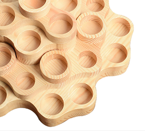 Portabottiglie per olio essenziale in legno 202405 con supporto per espositore da 31 Slot per bottiglie di olio essenziale da 15ml flacone da 10ml - Product Image 4