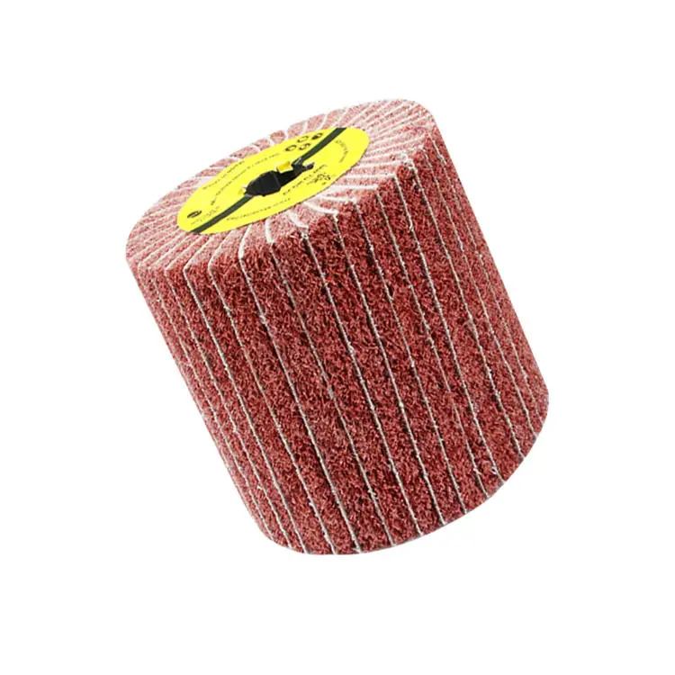 Industrial metal wood grinding and polishing nylon scouring pad fiber wheel wire drawing wheel