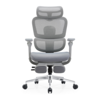 Chaise de bureau personnalisée pour la maison avec dossier respirant et levage ergonomique sur roulettes avec pédale pour la pause déjeuner