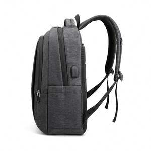 Sac à dos d'ordinateur portable personnalisé OEM Mochila Antirobo pour étudiants, hommes, école, affaires, chariot avec USB - Product Image 3