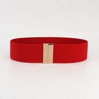 Vente chaude élastique dames taille all-match étudiants portent la version coréenne de la bande élastique ceinture abdominale 5cm ceinture confortable